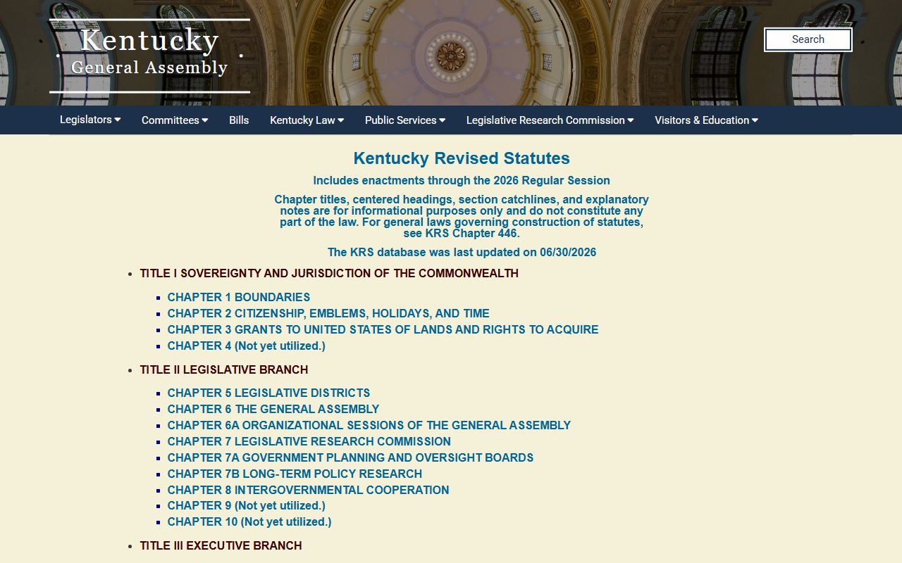 Grayson County arrest records and Kentucky charge statutes