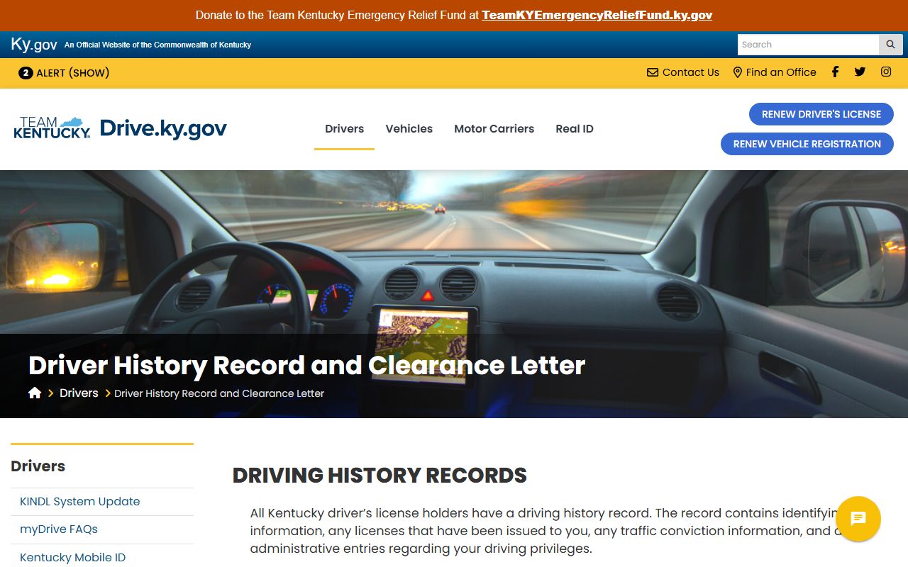 Grayson County traffic court records driver history instructions