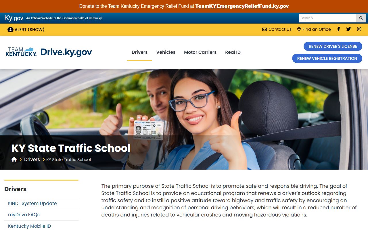 Grayson County traffic court records State Traffic School