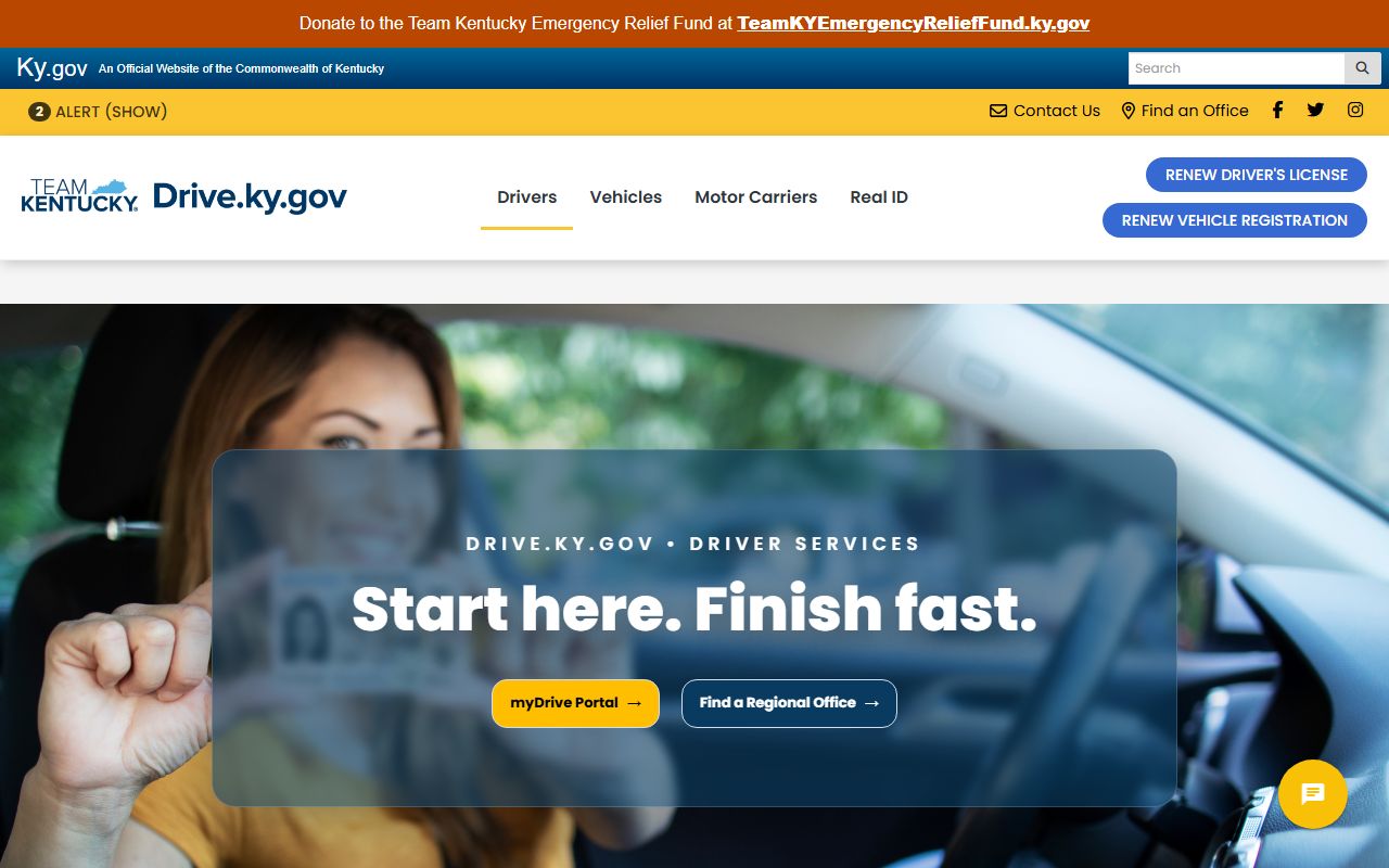 Grayson County traffic court records Kentucky driver services